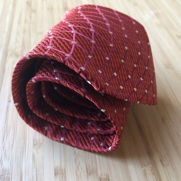 Hanae Mori silk neck tie - Picture 2 of 6